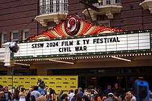 The film's world premiere at South by Southwest 2024-03-14 SXSW Civil-War 08952.jpg