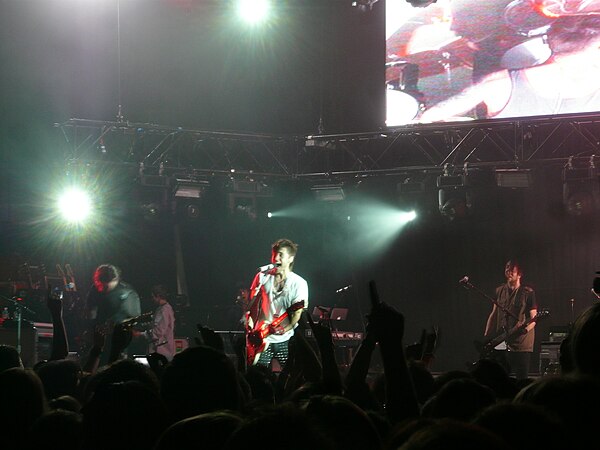 Thirty Seconds to Mars performing in Zürich, Switzerland in-support of This Is War.