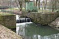 Staustufe an der Niers im Beller Park