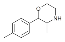 4-Methylphenmetrazine struktur.png