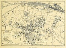 Late 19th century map of Rugby 45 of '(Our own country. Descriptive, historical, pictorial.)' (11247583474).jpg