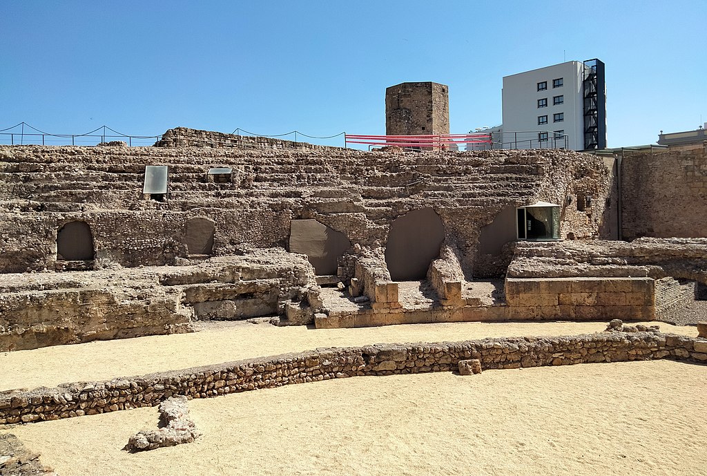 47 Circ romà de Tarragona, restes de la graderia del sector sud-est