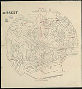 1936 - Planimètre de la ville de Brest