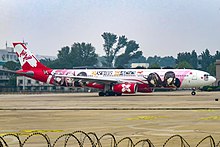 AirAsia X Airbus A330 in Girls' Frontline livery