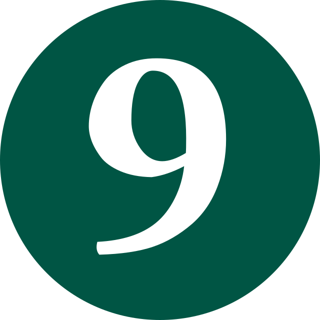 Green 9. Грина 9. 9a Green. Глобальный АСК. Public domain.