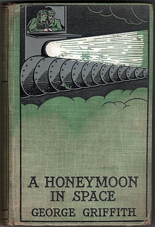 <i>A Honeymoon in Space</i> 1901 novel by George Griffith