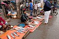A man from Nishad community selling fish in local market(2020).jpg