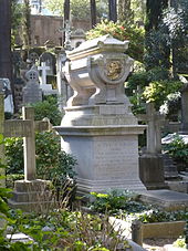 Tomba di Riedel al cimitero acattolico