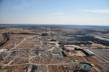 Aerial view of American Enka plant site, Lowland-Morristown, Tennessee.jpg