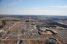 Site of former Liberty Fibers/Enka/BASF plant in Lowland