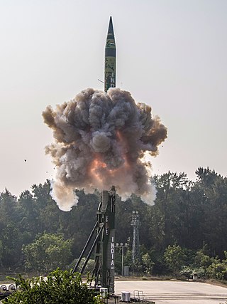 <span class="mw-page-title-main">Agni-V</span> Indian road-mobile ICBM