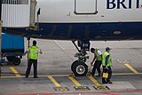 Falques per a rodes d'avió.