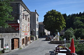 Albon d'Ardèche main street