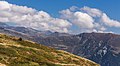 Panorama vanaf de alp.