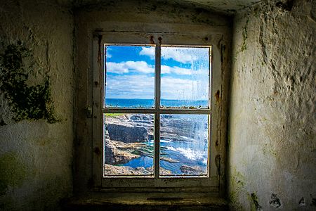 Inside view of Hook Lighthouse at Hook Head, Co Wexford. Photograph: Kay Caplice Licensing: CC-BY-SA-4.0