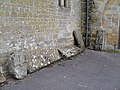Ancient artefacts outside St James, Stedham - geograph.org.uk - 1804931.jpg