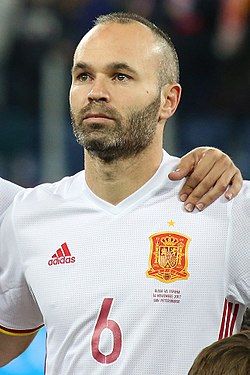 A cikk szemléltető képe Andrés Iniesta