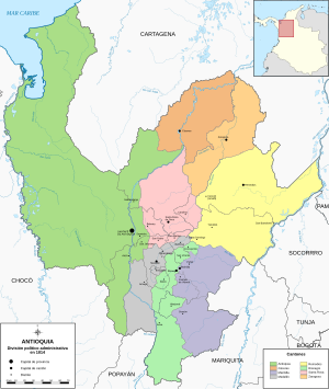 Antioquia: Toponimia, Historia, Geografía