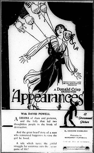 <i>Appearances</i> (film) 1921 film