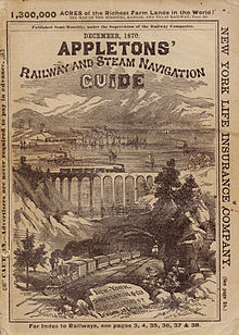 Appletons' Railway & Steam Navigation Guide, December 1870 Appleton's Railway and Steam Navigation Guide - December, 1870.jpg
