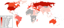 Հայերը աշխարհի երկրներում (տոկոսով)