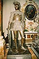 Peter Vischer el Viejo, Rey Arturo (1512-1513), estatua del cenotafio de Maximiliano I, Innsbruck, Hofkirche