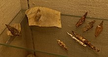 Assyrian arrowheads Lachish, British Museum. Assyrian arrowheads Lachish BM.jpg