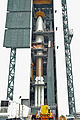 Atlas V 551 rocket prepared for launch