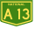 Ruta Nacional Australiana A13.svg