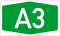 Autokinetodromos A3 number.svg