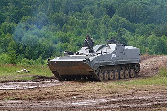 ShM vz.85 PRÁM-S es un SM checoslovaco de 120 mm construido sobre el chasis BVP-1 y producido en 1980-1990 en las fábricas de Trencin y Dubnice nad Vahom.