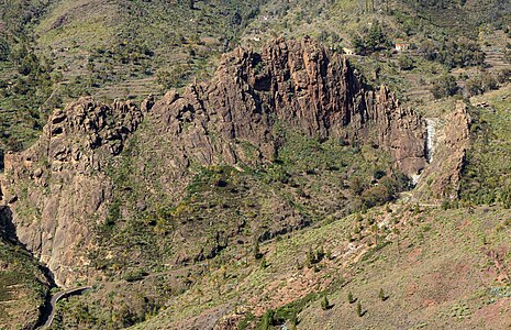 Barranco de Benchijigua La Gomera