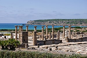 Playa De Bolonia: Descripción, Ciudad romana, Duna de Bolonia