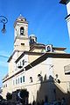 L'Oratorio del Gonfalone e la basilica di San Barnaba visti da corso Trieste.