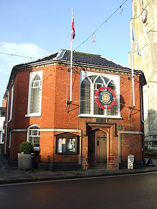 <span class="mw-page-title-main">Beccles Town Hall</span> Municipal building in Beccles, Suffolk, England