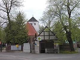 View from the Anger to the church