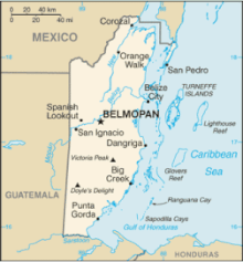 A basic map of Belize Bh-map.gif