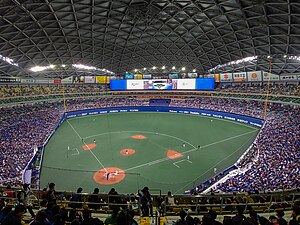 9/8（日）ナゴヤドーム！中日vs横浜1塁側通路側ペア超良席！