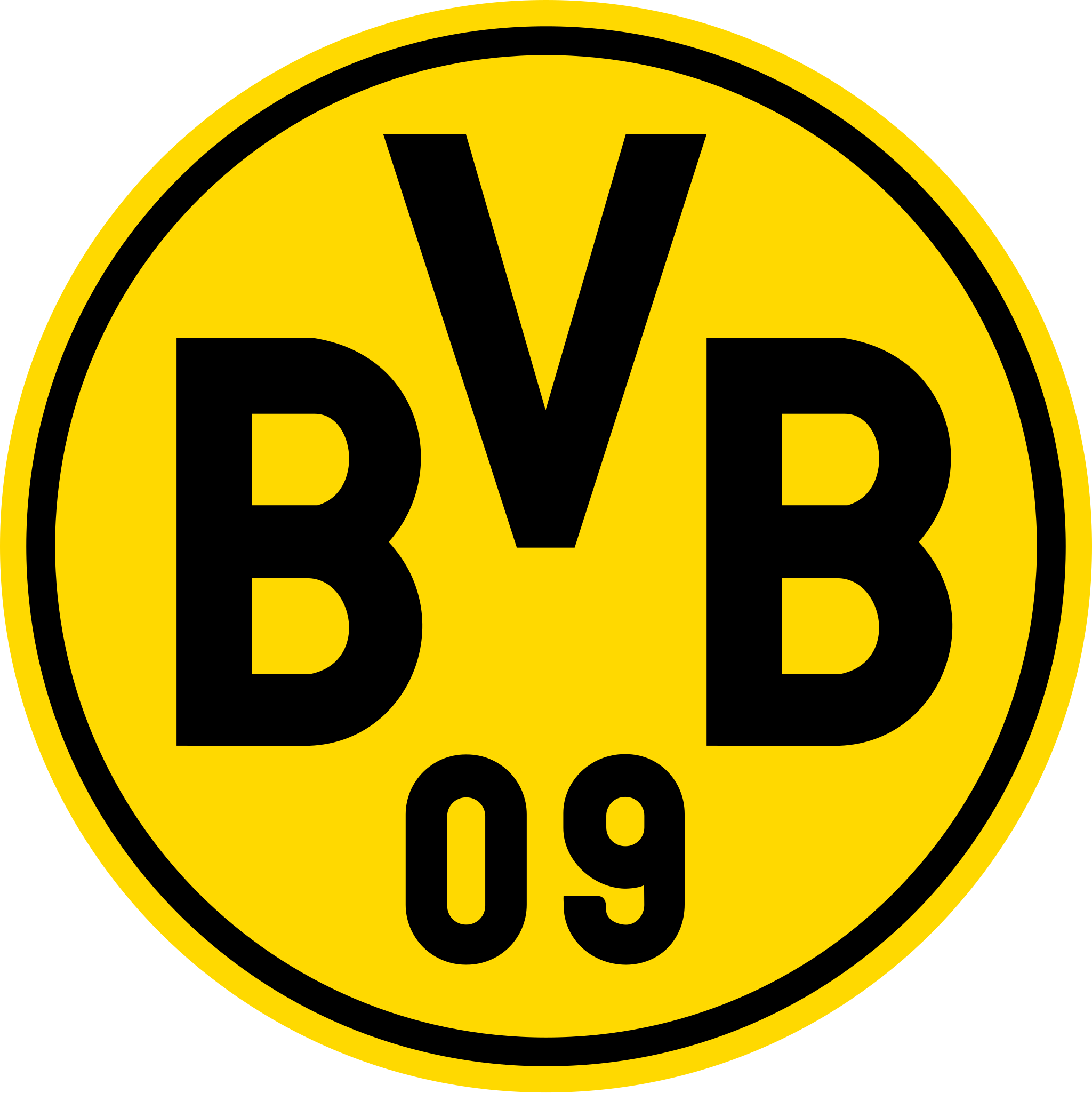 File Borussia Dortmund Logo Svg Wikimedia Commons