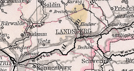 Landkreis Landsberg (Warthe)