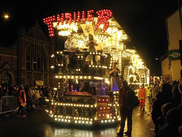 'Thriller' by Shambles CC, Bridgwater Carnival 2017