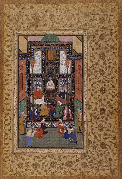 File:Brooklyn Museum - Sa'di's Visit to an Indian Temple folio from a manuscript of the Bustan by Sa'di.jpg