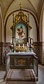 * Nomination Altar in the Protestant church in Brunn --Ermell 05:17, 14 April 2024 (UTC) * Promotion  Support Good quality. --Plozessor 05:39, 14 April 2024 (UTC)