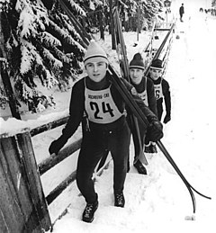 Eberhard Seifert (Nr. 24?) mit Wolfgang Stöhr und Henry Glaß im Jahr 1970