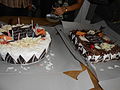 Birthday cake during Nepali Wikipedia 11th Anniversary
