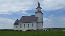 Kalvari Gereja Lutheran di dekat Bradley, Selatan Dakota.jpg