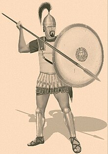 Carthaginian hoplite (4th century BC) Carthaginian hoplite - Oplita cartaginese.JPG