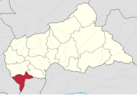 Sangha-Mbaéré, prefecture of Central African Republic