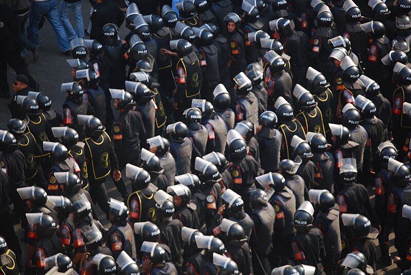 File:Central Security Forces in 2011 Egyptian Protests.jpg