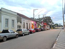 View of the historic center of Cotia